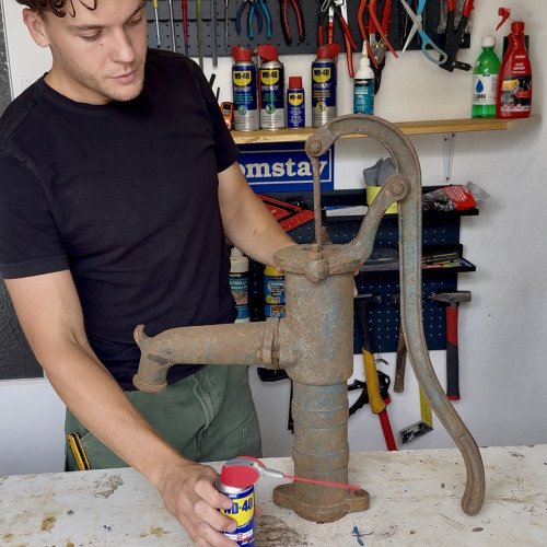 Renovace staré ruční pumpy Sigma NP75